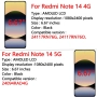 Xiaomi Redmi Note 14 4G/5G Дисплей, снимка 2