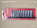 Milwaukee 3/8″дълги вложки камъни 10-19mm комплект, снимка 1