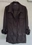 Модерно яке лен с вискоза цвят кафе,Германия, снимка 6