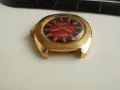 Заря голям 40 мм. руски мъжки часовник позлатен , снимка 11