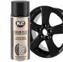 Спрей боя"K2 Color Flex" защитно гумено покритие 400 мл.- Черен Гланц., снимка 1