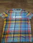 g-star madras check print rt - страхотна мъжка тениска Л, снимка 5