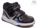 №27-№32, Боти за момче WEESTEP черни с акценти в синьо и сиво, снимка 2