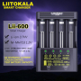 Професионално интелигентно зарядно - LiitoKala Lii-600.  Българско упътване, снимка 1 - Батерии, зарядни - 44766189