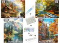 Картини за рисуване по номер;диамантени гоблени-нови модели,пълен к-кт, снимка 2
