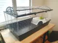 Нова Голяма Клетка за Домашен Любимец 119 x 58 x 60 см Заек Морско Свинче Гризач Ferplast Casita, снимка 1
