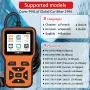 OBD2 ОБД2 Скенер за кодове Четец на грешки Диагностика за кола Тестер за диагностика Автодиагностика, снимка 2