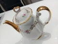 Стар порцеланов чайник маркиран, снимка 6