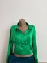 Сатенена зелена риза, снимка 2
