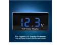 12V LED цифров волтметър за автомобили и мотоциклети, снимка 4