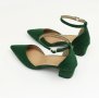 Дамски сандали в зелено НОВИ , снимка 3