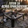 Преносим газов котлон 5.8 kW - Чугунена горелка и здрава метална конструкция, снимка 2