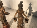 чифт старинни метални фигури, снимка 10