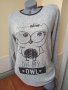 Нова дамска блуза с бухалче , снимка 1 - Блузи с дълъг ръкав и пуловери - 39197177