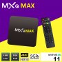 **█▬█ █ ▀█▀ Нови 4GB RAM/32GB GMXQ MAX  четиряден процесор 2GHZ Android 11.1 TV BOX 4K WiFi Smart Tv, снимка 1 - Приемници и антени - 39338616