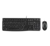 Комплект кабелна клавиатура и мишка Logitech Mk120 Кирилизирана, снимка 3