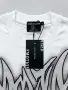 Mixed Emotion Angel Rhinestone T-Shirt – White – L, снимка 3