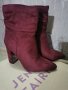 Елегантни боти Jenny Fairy бордо , снимка 3