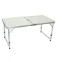 Маса за Къмпинг + 4 броя Столове, Сив-Бял, снимка 2