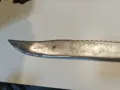 Стар голям нож 44 см, снимка 3