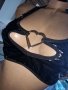 Стилен и оригинален, отворен, латекс сутиен +бикина /м.л, снимка 4