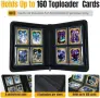 Нов албум за 160 карти TCG MTG с 10 твърди протектора за Pokémon спортни Покемон колекция, снимка 3