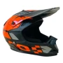 Кросова каска, За мотор, Атв и велосипед, S и M размер, Сив с оранжев, снимка 3