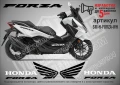 Forza Honda стикери надписи SM-H-FORZA-GR, снимка 3