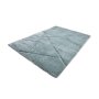 Модерен син килим с геометрични фигури - различни размери, снимка 1 - Килими - 42727380