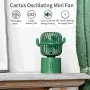 Настолен USB вентилатор Кактус 3 цвята, снимка 9