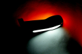 1бр. ЛЕД LED рогче рогчета Кобра 20см с динамичен мигач НЕОН 24V , снимка 4