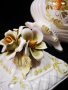 Made in Italy, винтидж порцеланова бонбонера, ръчно изработена , снимка 9