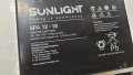 Тягов акомулатор SUNLIGHT 12V 18Ah , снимка 3