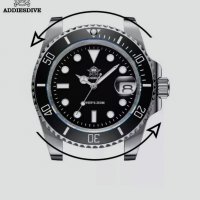 DADIESDIVE Men's Dive watch sub, снимка 5 - Мъжки - 35947658