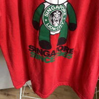 Тениска от Сингапур,уникална Л размер, снимка 4 - Палта - 44821906