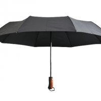 Сгъваем автоматичен мъжки чадър КОД: 41484, снимка 2 - Други - 34227914