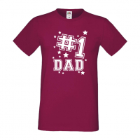 Мъжка тениска Dad I Have Two Titles Баща, Дядо,Празник,Татко,Изненада,Повод,Рожден ден, Имен Ден,, снимка 4 - Тениски - 36503657