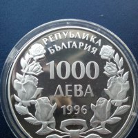 1000 лева 1996 година Калиакра, снимка 3 - Нумизматика и бонистика - 41352337