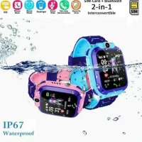 Детски Смарт часовник Smart Wear Q12 със Сим карта и камера, GPS Tracking, Водоустойчив, снимка 5 - Смарт часовници - 44271386