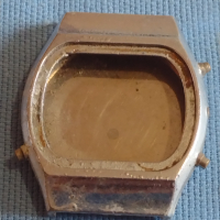 Каса за ретро електронен часовник рядък за КОЛЕКЦИЯ ЧАСТИ 43529, снимка 1 - Антикварни и старинни предмети - 44835632