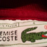 Поло шърт Lacoste, М, 100% памук, дълъг ръкав, снимка 8 - Блузи - 42195715