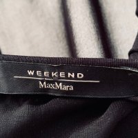 WEEKEND MAXMARA черна рокля, снимка 9 - Рокли - 41754190