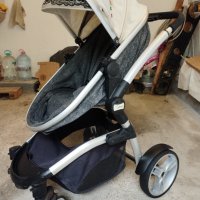  Комбинирана бебешка количка, снимка 9 - Детски колички - 44358110