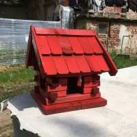 Дървена къщичка за птици, снимка 3 - За птици - 40755521