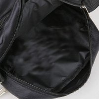 Мъжка стилна чанта за рамо в черно, снимка 8 - Чанти - 41755682
