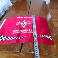 Старо флагче флаг Кока Кола,Coka Cola F1 Turkish GP 2006, снимка 4 - Други ценни предмети - 41894889
