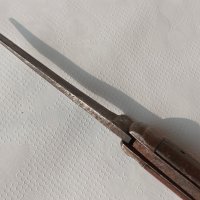 стара сгъваема ножка с дървена дръжка - 3 бр. нож ножче ножове, снимка 14 - Антикварни и старинни предмети - 44355171