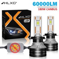 Лед крушки H4, H7, H11 | Led Canbus 180W 60000LM, снимка 1 - Аксесоари и консумативи - 44226309