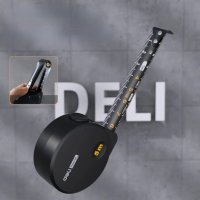Deli Ролетка - черна 5м, снимка 2 - Други инструменти - 41832678