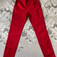 Панталони червено , MANGO, ново, снимка 1 - Панталони - 41189392